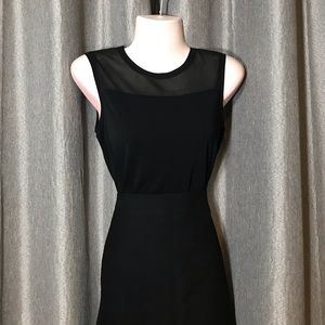 Giordano Ladies Black Sleeveless Simple Mesh Top